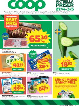 coop - Coop reklamblad för nästa vecka från måndag 27/04/2026 till söndag 03/05/2026
