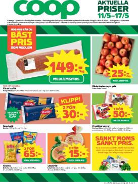 coop - Coop reklamblad för nästa vecka från måndag 11/05/2026 till söndag 17/05/2026