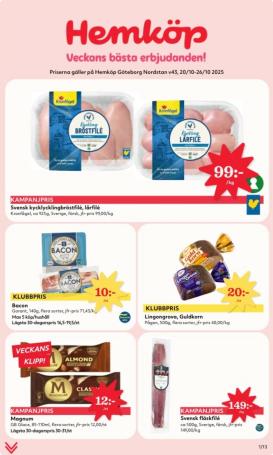 hemkop - Hemköp-reklambladet giltigt från 20/10 - 26/10