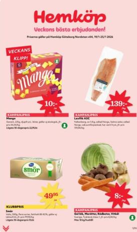 hemkop - Hemköp-reklambladet giltigt från 19/01 - 25/01