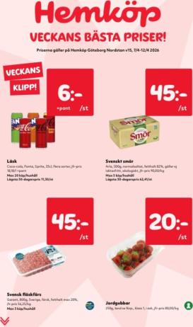 hemkop - Hemköp-reklambladet giltigt från 07/04/2026 - 12/04/2026