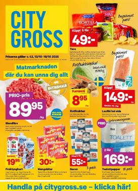 city-gross - City Gross-reklambladet giltigt från 13/10 - 19/10