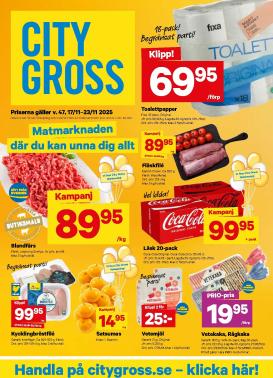 city-gross - City Gross-reklambladet giltigt från 17/11 - 23/11