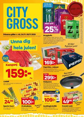city-gross - City Gross-reklambladet giltigt från 24/11 - 30/11