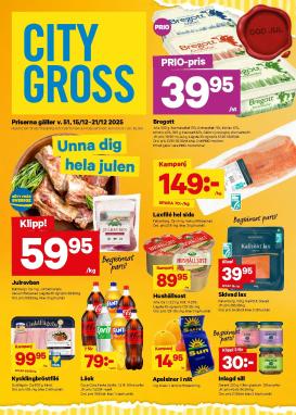city-gross - City Gross-reklambladet giltigt från 15/12 - 21/12