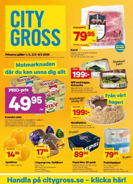 city-gross - City Gross-reklambladet giltigt från 02/02/2026 - 08/02/2026