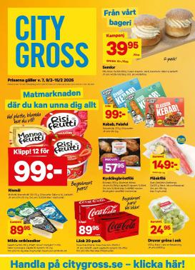 city-gross - City Gross-reklambladet giltigt från 09/02/2026 - 15/02/2026