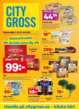 city-gross - City Gross-reklambladet giltigt från 02/03/2026 - 08/03/2026