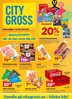 city-gross - City Gross-reklambladet giltigt från 16/03/2026 - 22/03/2026