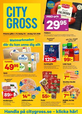 city-gross - City Gross-reklambladet giltigt från 07/04/2026 - 12/04/2026