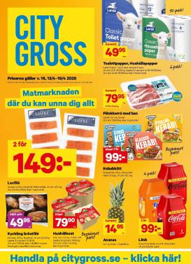 city-gross - City Gross reklamblad för nästa vecka från måndag 13/04/2026 till söndag 19/04/2026