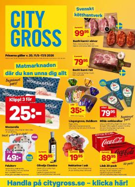 city-gross - City Gross reklamblad för nästa vecka från måndag 11/05/2026 till söndag 17/05/2026