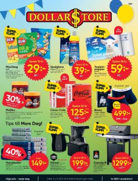 dollar-store - Aktuellt Dollar Store reklamblad från måndag, 25/05/2026 till söndag, 14/06/2026