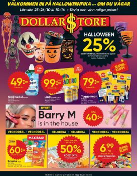 dollar-store - Dollar Store-reklambladet giltigt från 27/10 - 02/11
