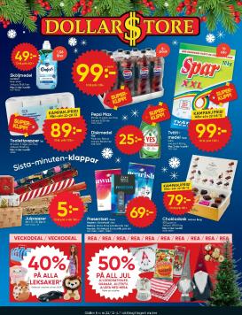 dollar-store - Dollar Store-reklambladet giltigt från 22/12 - 04/01