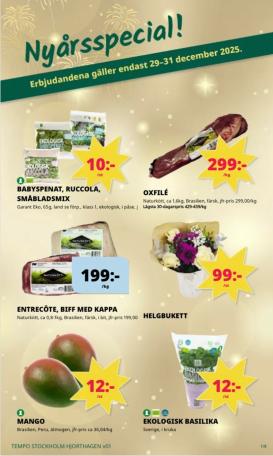 tempo - Tempo-reklambladet giltigt från 29/12 - 04/01