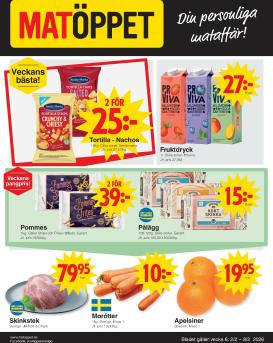 matoppet - Matöppet-reklambladet giltigt från 02/02/2026 - 08/02/2026