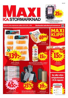 ica-maxi - ICA Maxi-reklambladet giltigt från 06/10 - 12/10