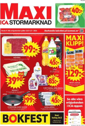 ica-maxi - ICA Maxi-reklambladet giltigt från 23/02/2026 - 01/03/2026