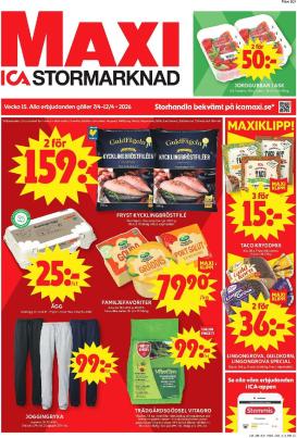 ica-maxi - ICA Maxi-reklambladet giltigt från 07/04/2026 - 12/04/2026
