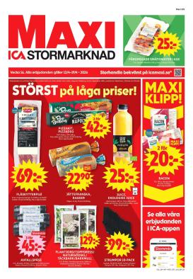 ica-maxi - Aktuellt ICA Maxi reklamblad giltigt från måndag 13/04/2026 till söndag 19/04/2026