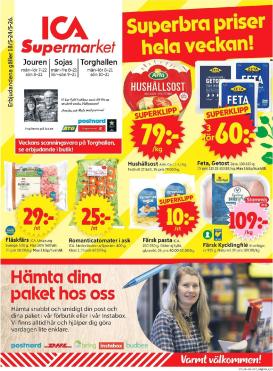 ica-supermarket - Aktuellt ICA Supermarket reklamblad från måndag, 18/05/2026 till söndag, 24/05/2026