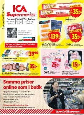ica-supermarket - ICA Supermarket-reklambladet giltigt från 13/10 - 19/10
