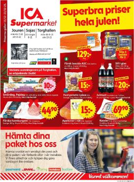 ica-supermarket - ICA Supermarket-reklambladet giltigt från 15/12 - 21/12
