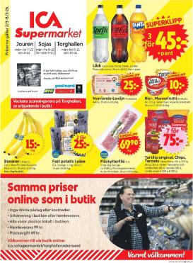 ica-supermarket - ICA Supermarket-reklambladet giltigt från 02/03/2026 - 08/03/2026