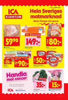 ica-kvantum - ICA Kvantum-reklambladet giltigt från 29/09 - 05/10