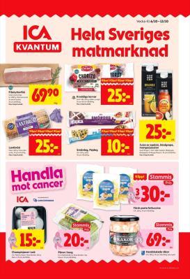 ica-kvantum - ICA Kvantum-reklambladet giltigt från 06/10 - 12/10