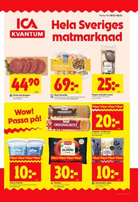 ica-kvantum - ICA Kvantum-reklambladet giltigt från 10/11 - 16/11