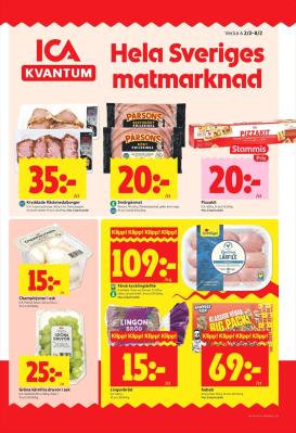 ica-kvantum - ICA Kvantum-reklambladet giltigt från 02/02/2026 - 08/02/2026