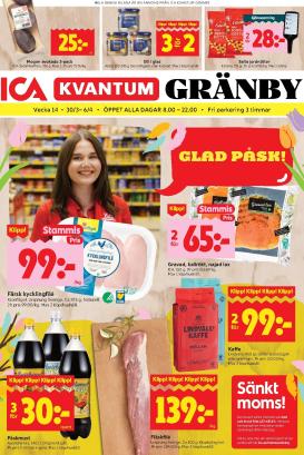 ica-kvantum - ICA Kvantum-reklambladet giltigt från 30/03/2026 - 06/04/2026