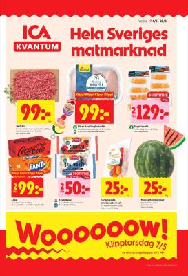 ica-kvantum - Aktuellt ICA Kvantum reklamblad giltigt från måndag 04/05/2026 till söndag 10/05/2026