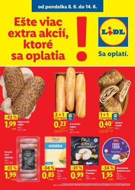 lidl - Aktuálny Lidl - Špeciálne akcie pre predajne v DS leták od pondelka, 08.06.2026 do nedele, 14.06.2026