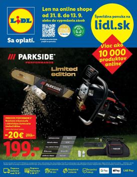 lidl - Aktuálny Lidl - Online magazín leták od pondelka, 31.08.2026 do nedele, 13.09.2026