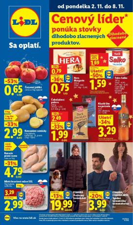 lidl - Nový Lidl leták od pondelka, 02.11.2026 do nedele, 08.11.2026