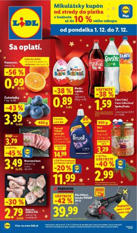 lidl - Leták Lidl platný od 01.12. do 07.12.