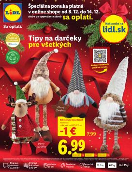 lidl - Leták Lidl - Tipy na dárky platný od 08.12. do 14.12.