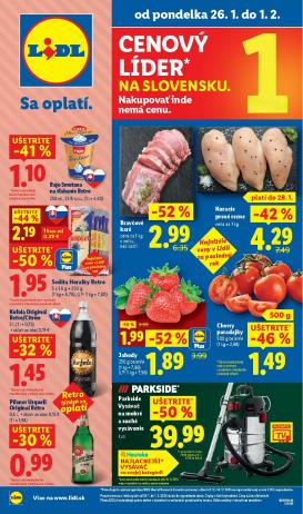 lidl - Leták Lidl platný od 26.01. do 01.02.