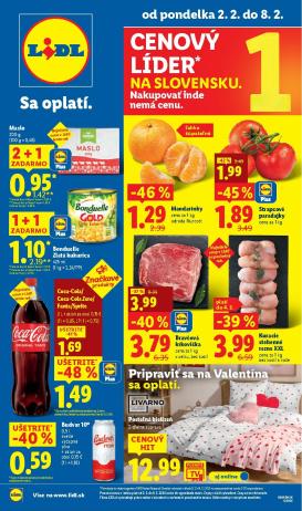 lidl - Leták Lidl platný od 02.02.2026 do 08.02.2026