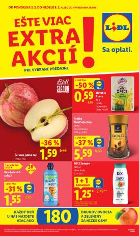 lidl - Leták Lidl - Špeciálne akcie - vybrané predajne platný od 02.02.2026 do 08.02.2026