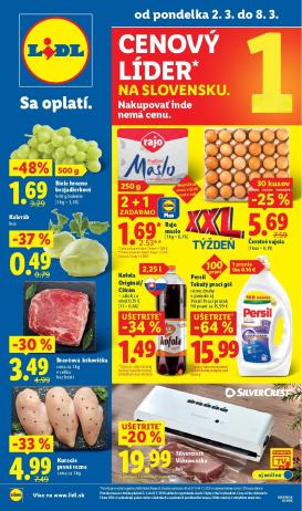lidl - Leták Lidl platný od 02.03.2026 do 08.03.2026