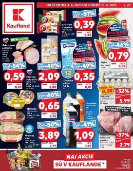 kaufland - Nový Kaufland leták od štvrtka, 04.06.2026 do stredy, 10.06.2026