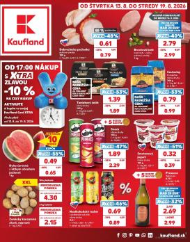 kaufland - Nový Kaufland leták od štvrtka, 13.08.2026 do stredy, 19.08.2026