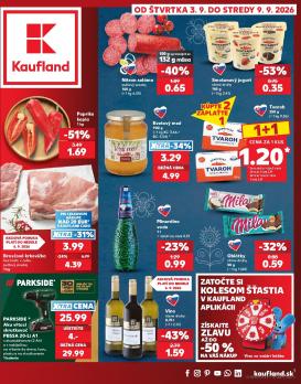kaufland - Nový Kaufland leták od štvrtka, 03.09.2026 do stredy, 09.09.2026