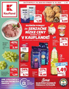 kaufland - Leták Kaufland platný od 09.10. do 15.10.