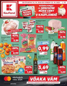 kaufland - Leták Kaufland platný od 16.10. do 22.10.