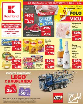 kaufland - Leták Kaufland platný od 30.10. do 05.11.